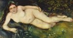 Pierre Auguste Renoir  - Peintures - Nymphe à la source