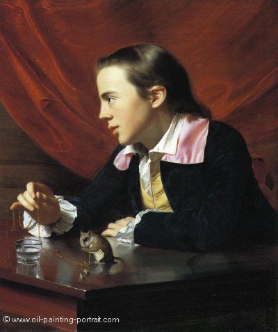 Boy with a Squirrel (Henry Pelham)