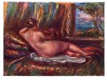 Pierre Auguste Renoir  - Peintures - Odalisque