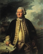 John Singleton Copley - Bilder Gemälde - Clark Gyton (Admiral of the White)