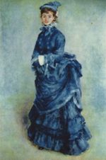 Pierre Auguste Renoir  - Peintures - Jeune parisienne
