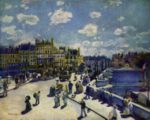 Pierre Auguste Renoir  - Peintures - Le Pont-Neuf