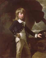 John Singleton Copley - paintings - Midshipman Augustus Brine