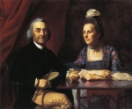 John Singleton Copley - paintings - Mr. and Mrs. Isaac Winslow Jemina Debuke