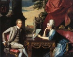John Singleton Copley - paintings - Mr. and Mrs. Ralph Izard Alice Delancey