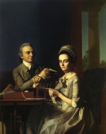 John Singleton Copley - paintings - Mr. and Mrs. Thomas Mifflin Sarah Morris