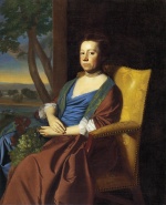 John Singleton Copley  - paintings - Mrs. Isaac Smith