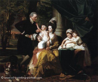 Sir William Pepperrell and Family