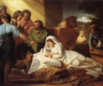 John Singleton Copley  - Bilder Gemälde - The Nativity