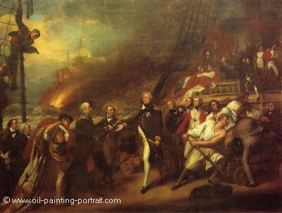 The Victory of Lord Ducan (Surrender of the Dutch Admiral DeWinter to Admiral Duncan