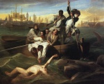John Singleton Copley  - Peintures - Watson et le requin