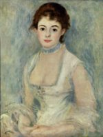 Pierre Auguste Renoir  - paintings - Portraet der Madame Henriot