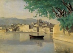 Jean Baptiste Camille Corot - Bilder Gemälde - Geneva View of Part of the City