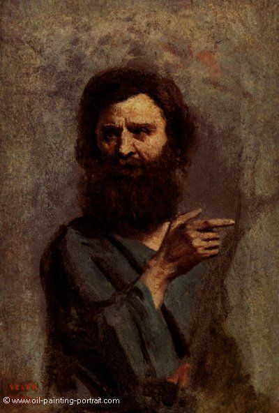 Head of Bearded Man
