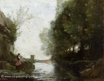 Le cours d eau a la tour carree