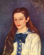 Pierre Auguste Renoir  - Peintures - Portrait de Thérèse Bérard