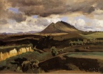 Jean Baptiste Camille Corot  - Peintures - Mont Soracte