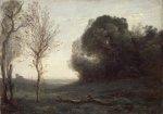 Jean Baptiste Camille Corot  - Bilder Gemälde - Morning