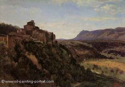 Papigno Buildings Overlooking the Valley