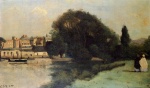 Jean Baptiste Camille Corot  - Peintures - Richmond près de Londres