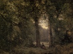 Jean Baptiste Camille Corot  - paintings - Souvenir of Ville d Avray