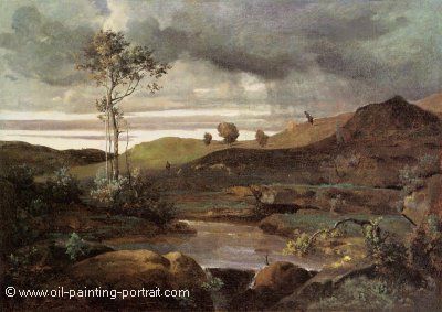 The Roman Campagna in Winter