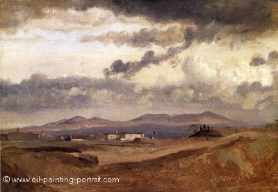 View of the Roman Campagna