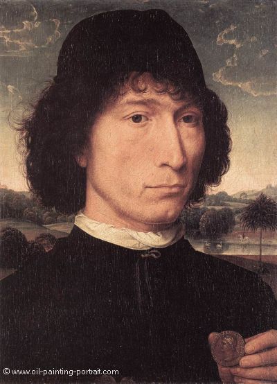 Portrait of a Man with a Roman Coin