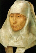 Hans Memling - Peintures - Portrait d'une vieille femme