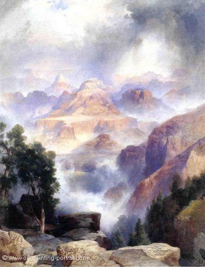 A Showrey Day Grand Canyon
