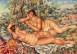 Pierre Auguste Renoir  - Peintures - Repos après le bain