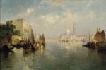 Thomas  Moran  - paintings - Venice