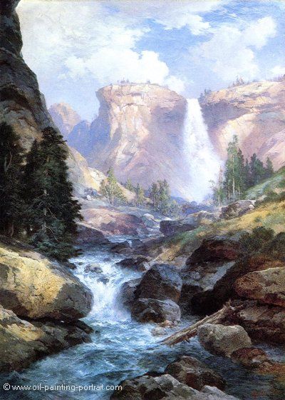 Waterfall in Yosemite