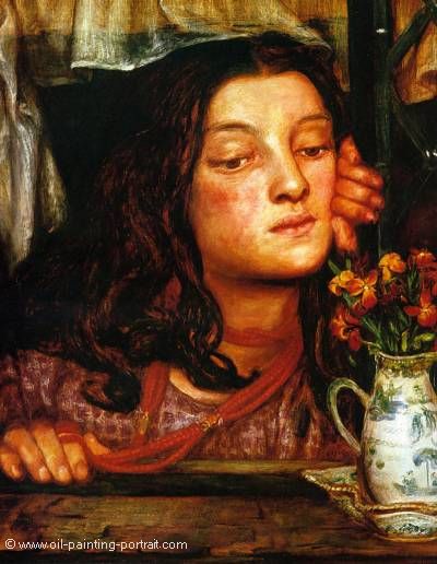 Girl at a Lattice