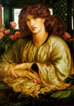 Dante Gabriel Rossetti - paintings - La Donna Della Finestra