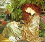 Dante Gabriel Rossetti - Peintures - La Pia de Tolomei 