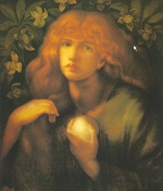 Dante Gabriel Rossetti  - Bilder Gemälde - Mary Magdalen