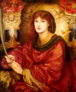 Dante Gabriel Rossetti  - Peintures - Sybilla Palmifella