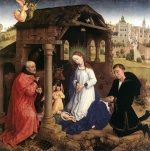 Rogier Van der Weyden - Peintures - Triptyque de Bladelin (panneau central)