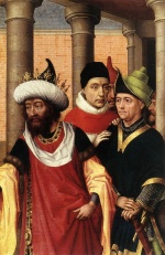 Rogier van der Weyden - Peintures - Groupe d'hommes