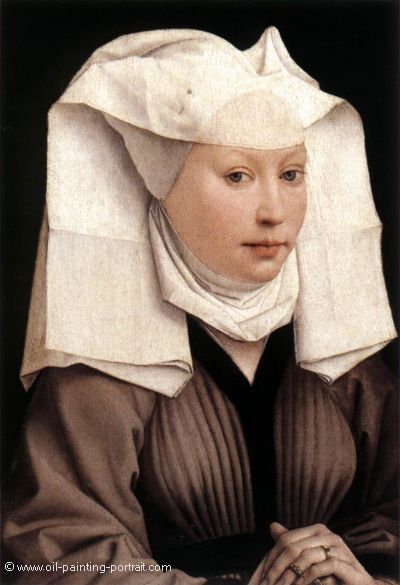 Lady Wearing a Gauze Headress