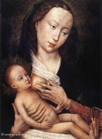 Portrait Diptych of Jean de Gros (Left Wing)