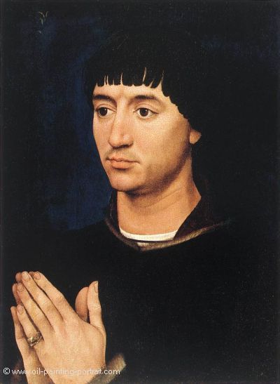 Portrait Diptych of Jean de Gros (Right Wing)