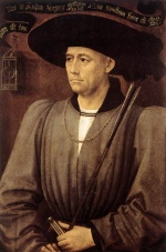Rogier Van der Weyden - Bilder Gemälde - Portrait of a Man