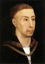 Rogier Van der Weyden - Bilder Gemälde - Portrait of Philip the Good