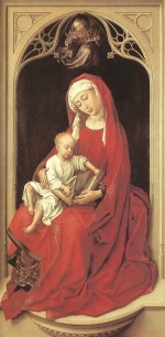 Rogier Van der Weyden  - Bilder Gemälde - Virgin and Child (Duran Madonna)