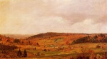 Frederic Edwin Church - Peintures - Averse d´automne 