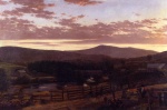 Fréderic Edwin Church - Peintures - Mont Ira, Vermont