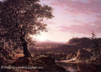 July Sunset Berkshire County Massachusetts