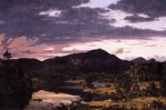 Frederic Edwin Church - Peintures - Scène à Mount Desert
